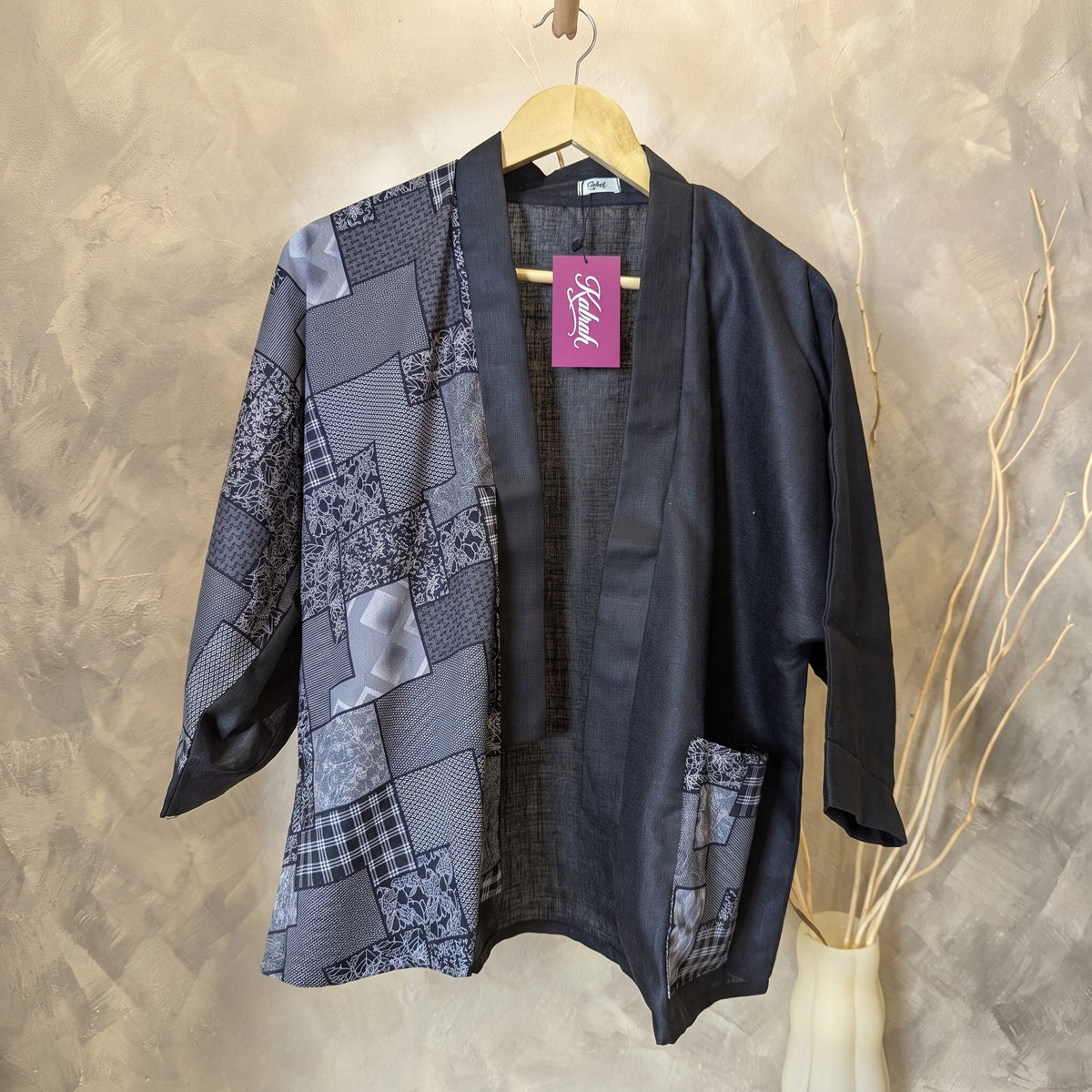 Linen Cardigan Batik