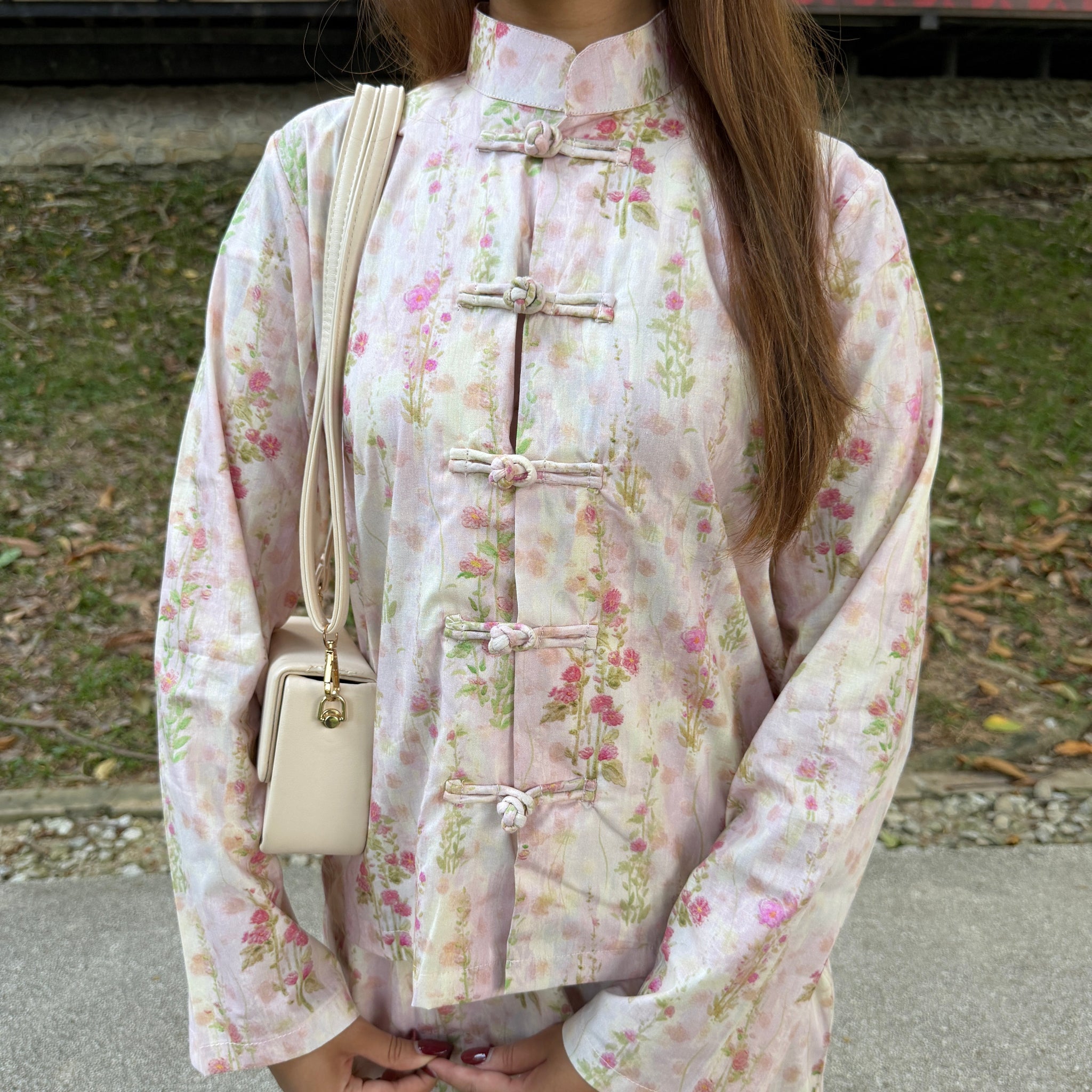 Blossom Kurung Cheongsam Cotton