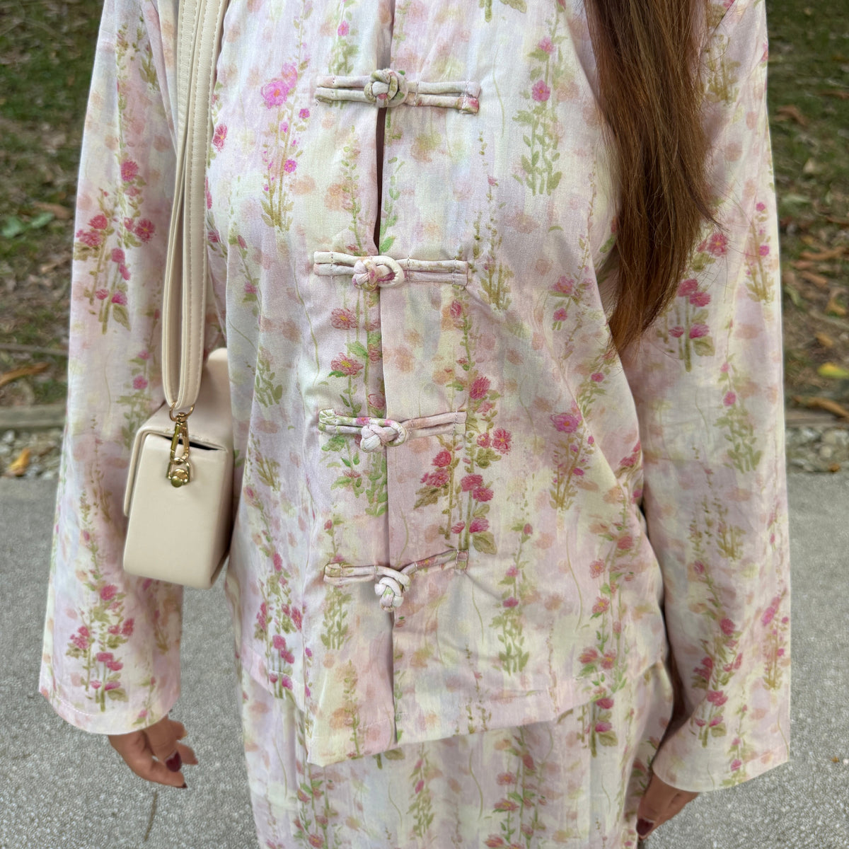 Blossom Kurung Cheongsam Cotton