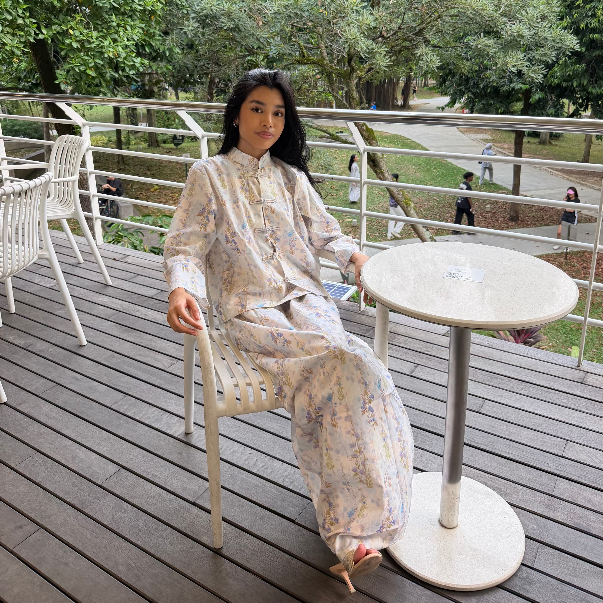 Blossom Kurung Cheongsam Cotton